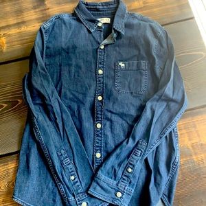 Abercrombie Youth Boys 13/14 button down